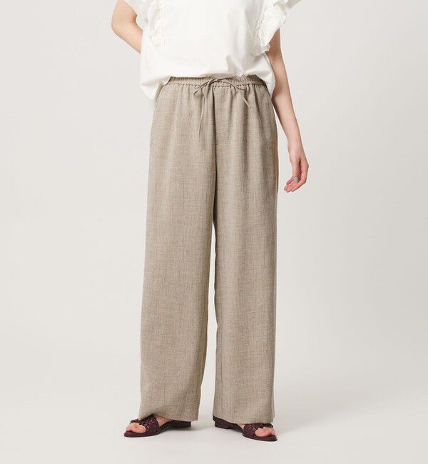BEAUTY&YOUTH UNITED ARROWS「リネンライク ライトイージーパンツ ウォッシャブル 防シワ」|その他|