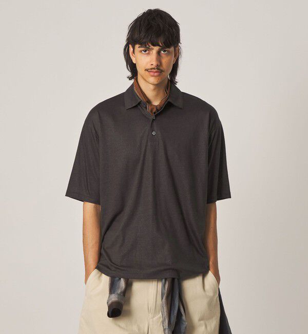 STEVEN ALAN「＜Steven Alan＞ RAMIE/PE ポロシャツ」|ポロシャツ|