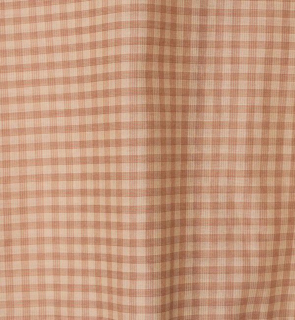 BEAUTY&YOUTH UNITED ARROWS「コットンシルク シアーチェック ノースリーブ ブラウス」|シャツ・ブラウス|