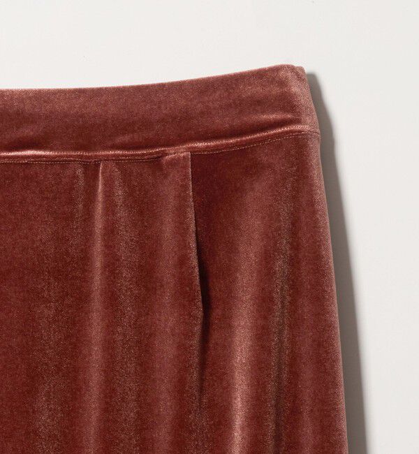 STEVEN ALAN「＜Steven Alan＞ベロア ストレート ロング スカート」|スカート|