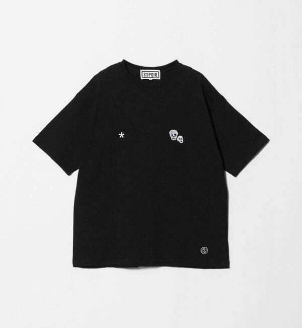 BEAUTY&YOUTH UNITED ARROWS「＜ESPOIR＞Skull EMB Tシャツ」|Tシャツ・カットソー|