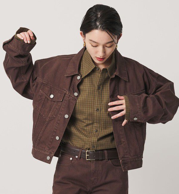ER「＜ER＞DOCTOR HONZAWA DENIM デニムジャケット」|デニムジャケット|DK.BROWN