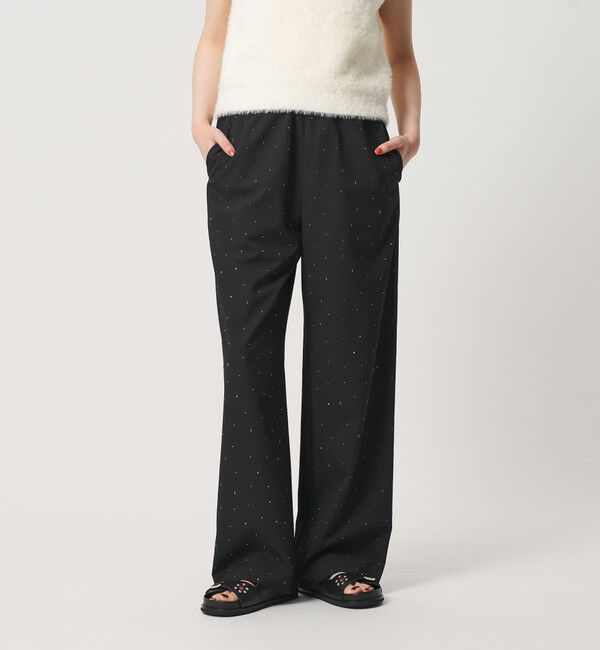 BEAUTY&YOUTH UNITED ARROWS「ラインストーン イージーパンツ ウォッシャブル」|その他|