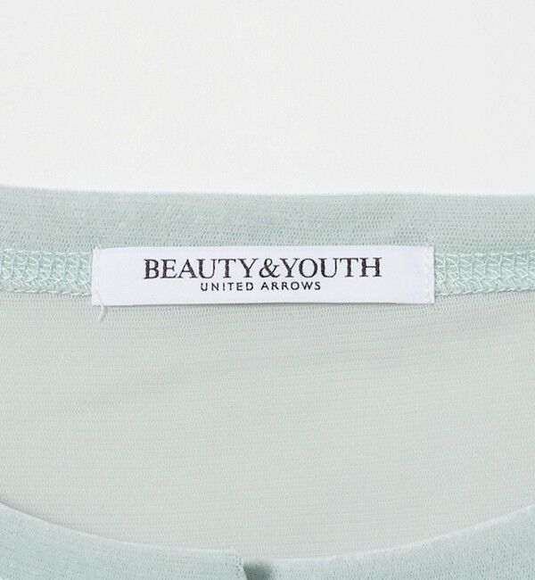 BEAUTY&YOUTH UNITED ARROWS「フロッキーチュール ヘンリーネック カットソー」|Tシャツ・カットソー|