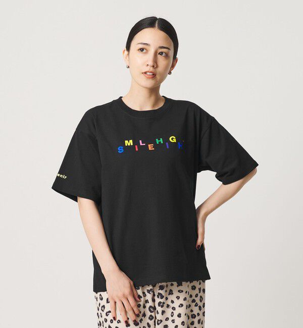 BEAUTY&YOUTH UNITED ARROWS「【別注】＜TOKI＞プリント ショートスリーブ Tシャツ」|Tシャツ・カットソー|BLACK