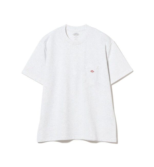 Ray BEAMS 「DANTON / ポケット Tシャツ　26SS 洗濯可 ロゴオーバーサイズ リラックス メンズライク ダントン」|Tシャツ・カットソー|
