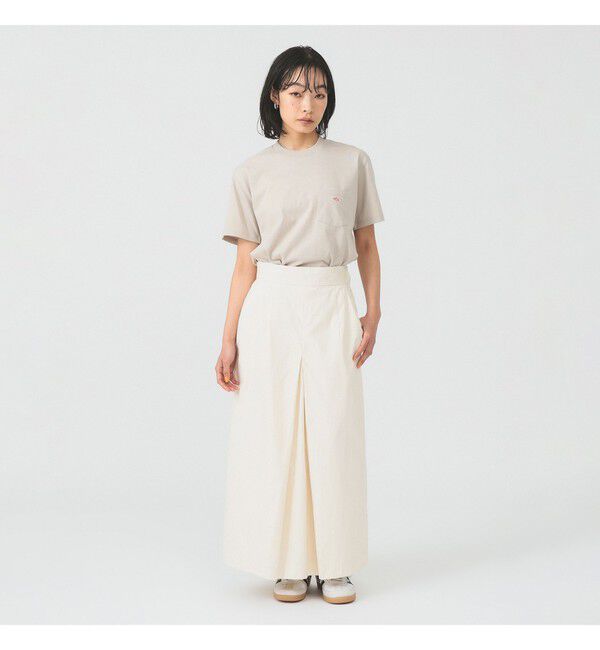 Ray BEAMS 「DANTON / ポケット Tシャツ　26SS 洗濯可 ロゴオーバーサイズ リラックス メンズライク ダントン」|Tシャツ・カットソー|