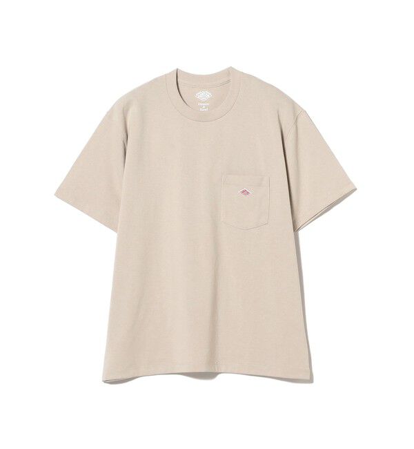 Ray BEAMS 「DANTON / ポケット Tシャツ　26SS 洗濯可 ロゴオーバーサイズ リラックス メンズライク ダントン」|Tシャツ・カットソー|