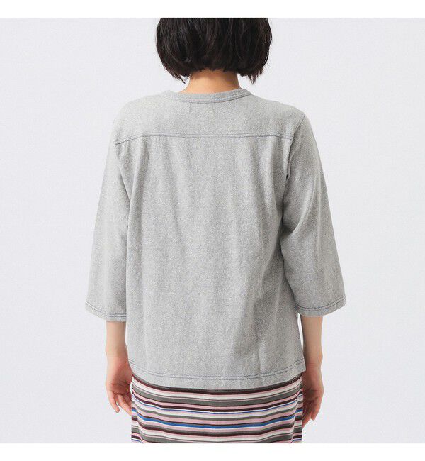 BEAMSBOY「テンジク フットボール 3/4 Tシャツ」|Tシャツ・カットソー|