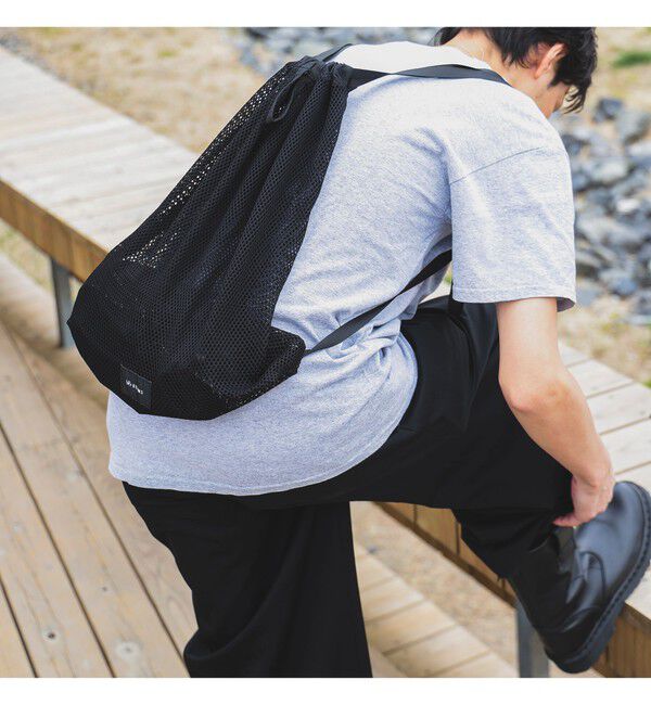 bPr BEAMS「2WAY メッシュバッグ」|その他|