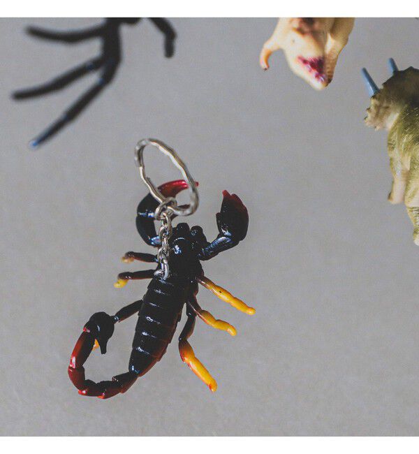 bPr BEAMS「Science and Nature / Animal Keyring」|キーケース|SCORPION
