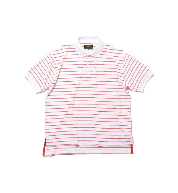 BEAMS PLUS「Pile Polo Stripe」|ポロシャツ|