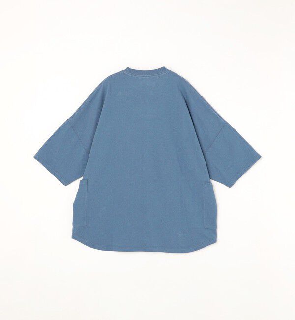 SHIPS any「SHIPS any: COTTON USA ドルマン サイド ポケット Tシャツ 24SS◇」|Tシャツ・カットソー|