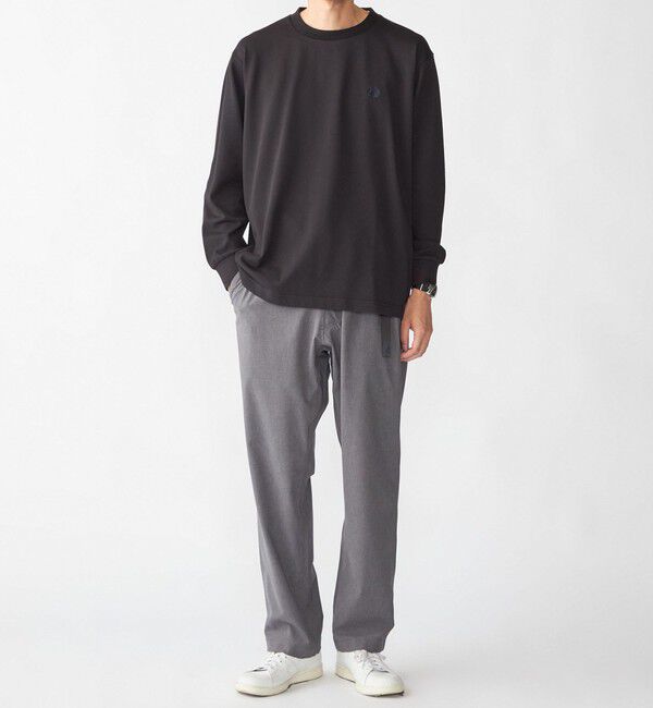 SHIPS「【SHIPS別注】FRED PERRY: ピケ ロングスリーブ T シャツ」|Tシャツ・カットソー|