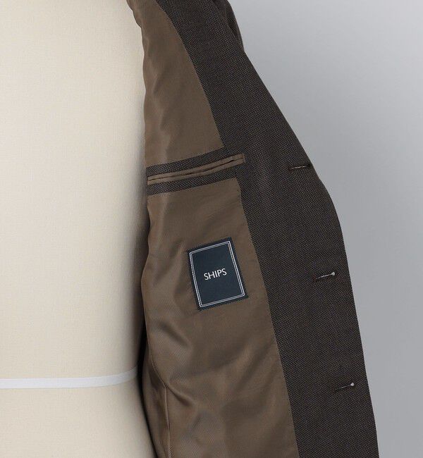 SHIPS「SHIPS: Ermenegild Zegna ELECTA バーズアイ スーツ」|スーツ|
