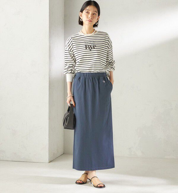 SHIPS for women「【一部WEB限定/ SHIPS別注】Champion: タイト スカート」|スカート|