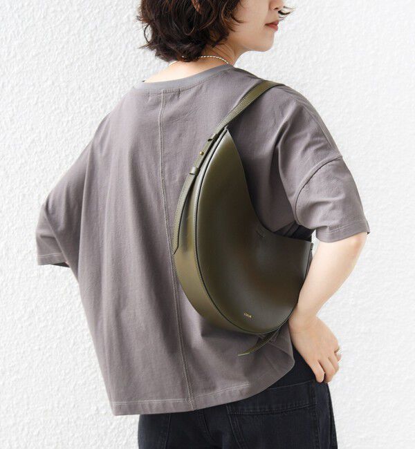 SHIPS for women「【SHIPS別注】81BRANCA: 5分袖 ロゴ・フォト TEE」|Tシャツ・カットソー|