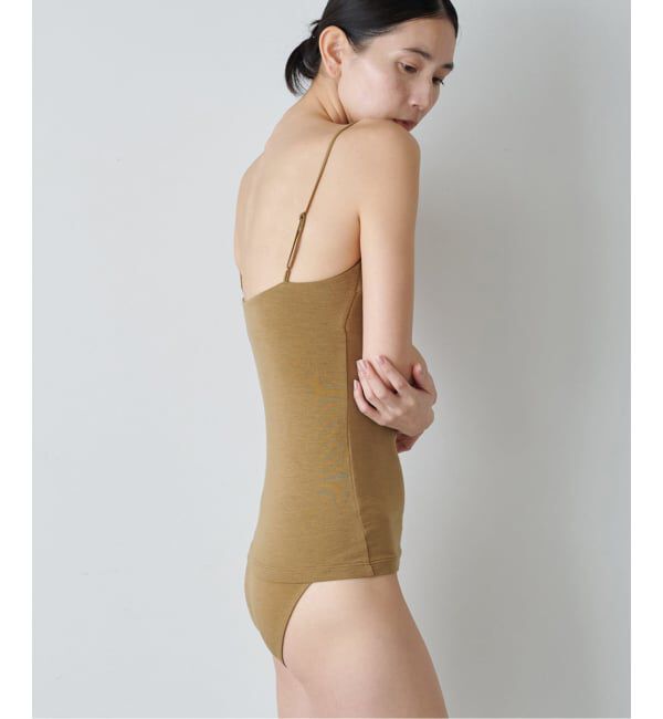 EMILYWEEK「【ACTIVE】Bamboo ストレッチキャミソール（ブラック、ベージュA、オレンジ）」|インナー|