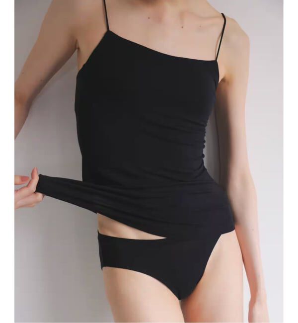 EMILYWEEK「【ACTIVE】Bamboo ストレッチキャミソール（ブラック、ベージュA、オレンジ）」|インナー|
