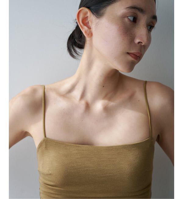 EMILYWEEK「【ACTIVE】Bamboo ストレッチキャミソール（ブラック、ベージュA、オレンジ）」|インナー|