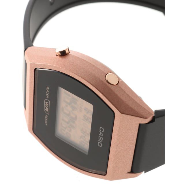 HIROB「Web限定 CASIO LW-204-1AJF Pink & Black」|腕時計|