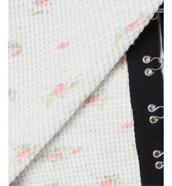JOINT WORKS「≪予約≫フックディテール ワッフルジップフーディー / J Floral Hook Waffle Hood」|パーカー|