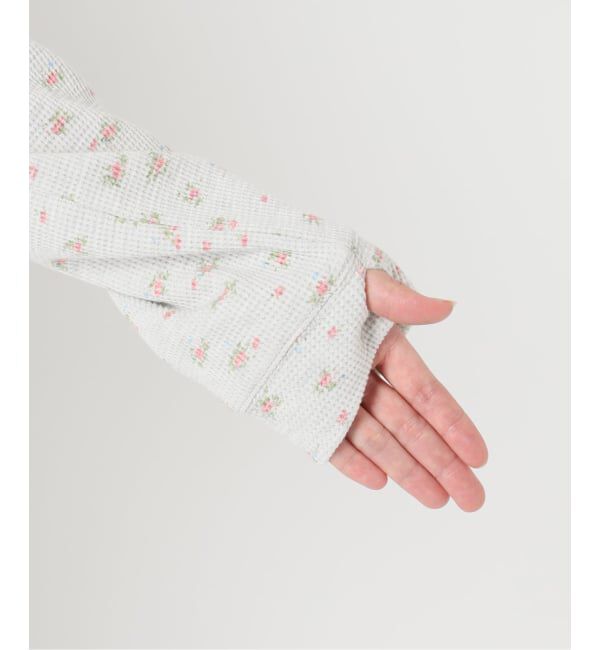 JOINT WORKS「≪予約≫フックディテール ワッフルジップフーディー / J Floral Hook Waffle Hood」|パーカー|