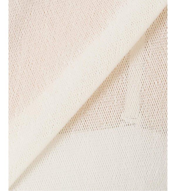 Plage「《追加》Flocky Mesh ロンT」|Tシャツ・カットソー|