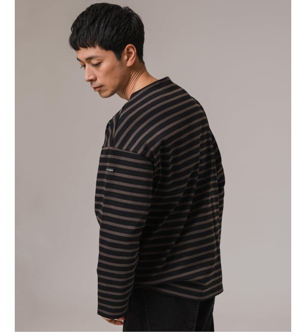 EDIFICE「SAINT JAMES (セントジェームス) 別注 ウエッソン ルーズ ボーダー」|Tシャツ・カットソー|