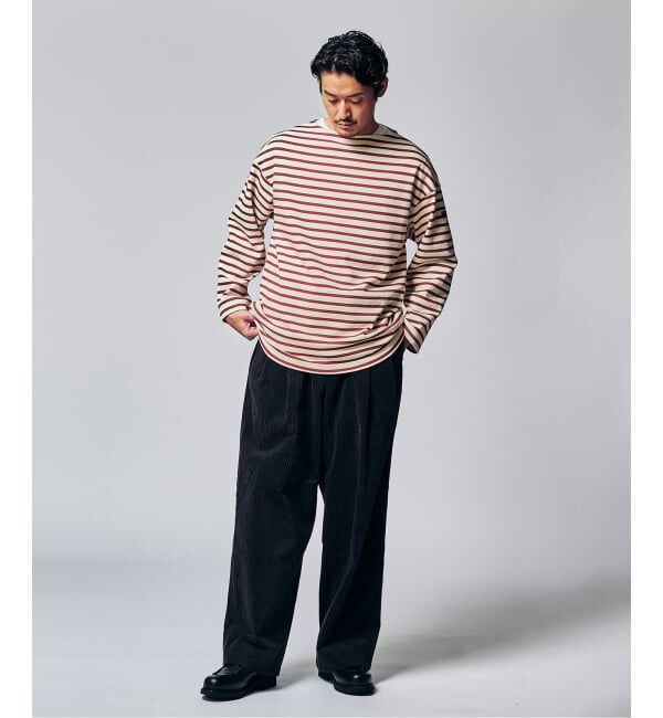 EDIFICE「SAINT JAMES (セントジェームス) 別注 ウエッソン ルーズ ボーダー」|Tシャツ・カットソー|