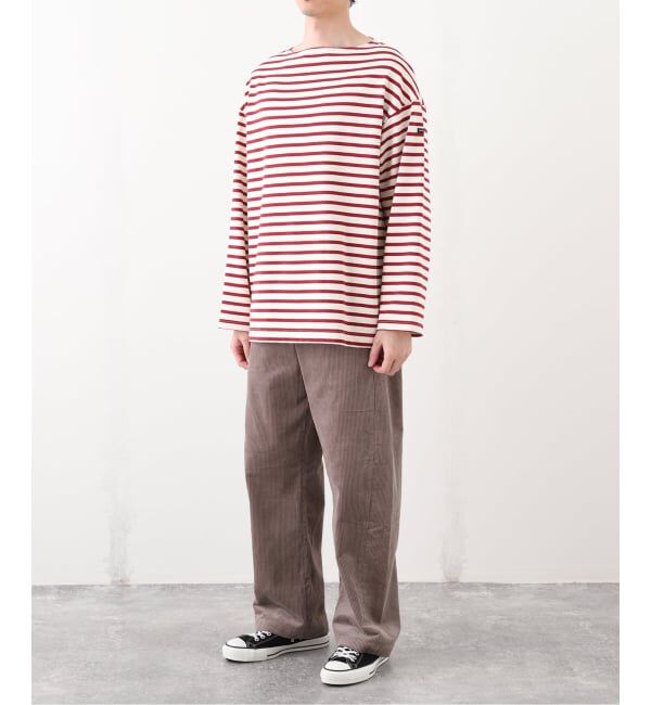 EDIFICE「SAINT JAMES (セントジェームス) 別注 ウエッソン ルーズ ボーダー」|Tシャツ・カットソー|