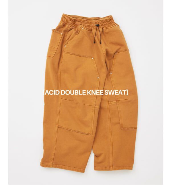 JOURNAL STANDARD「アシッド ダブル ニー スウェット パンツ」|その他|キャメル