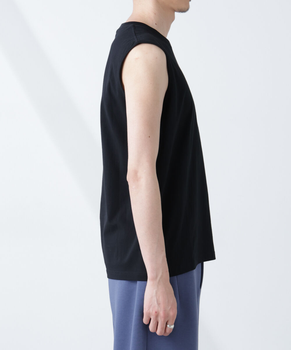 NANO universe「「NJ/CLUB」 ベーシック ノースリーブ」|Tシャツ・カットソー|