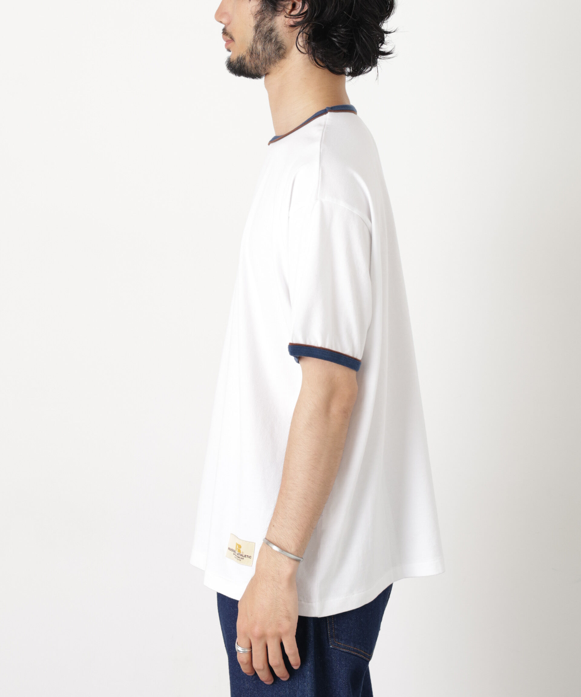 NANO universe「RUSSELL ATHLETIC/別注 RUSSELL ATHLETIC 製品加工 TEE」|Tシャツ・カットソー|