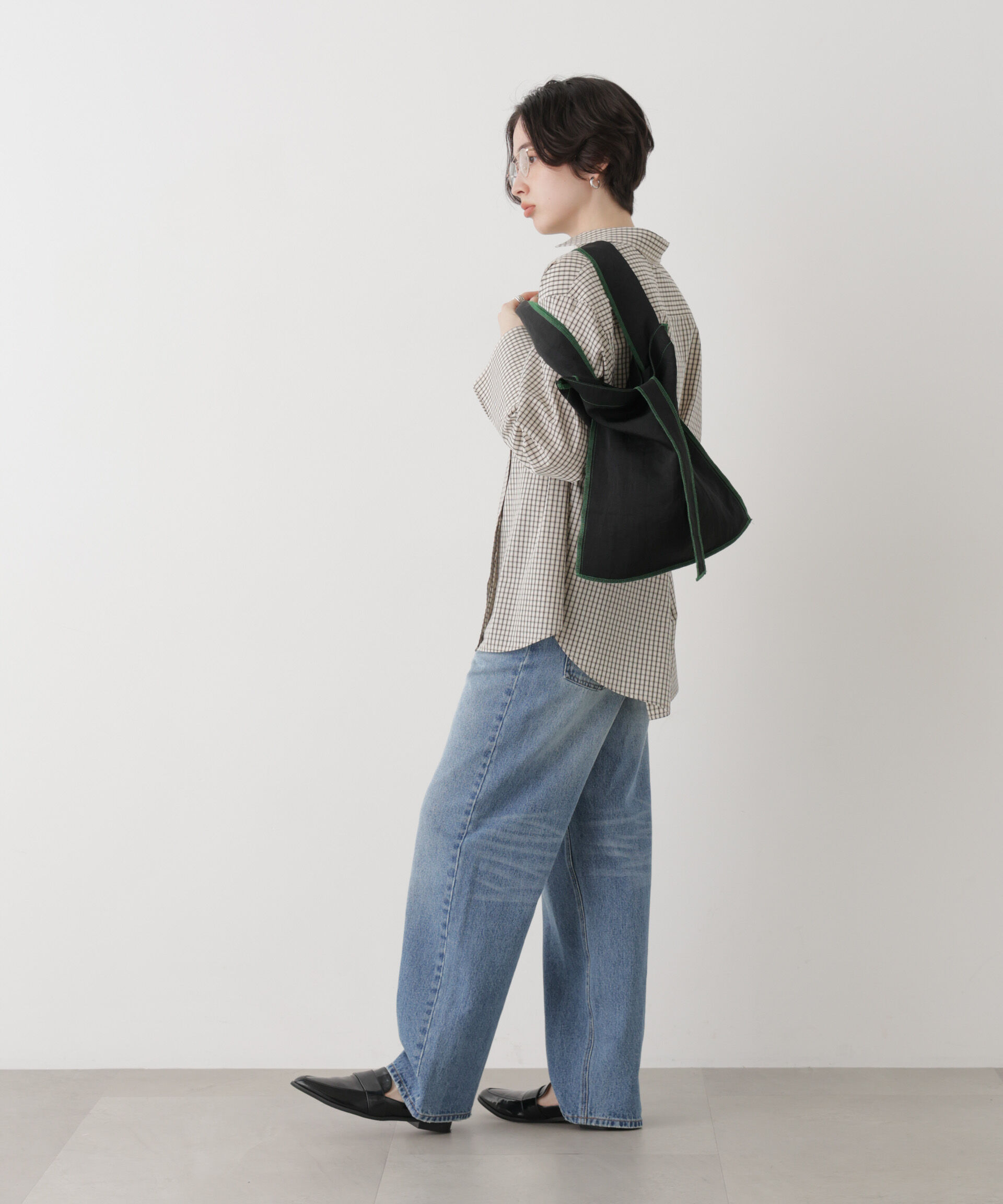 NANO universe「ITTI/別注MARY INSIDE OUT TOTE - M」|ショルダー・メッセンジャー|