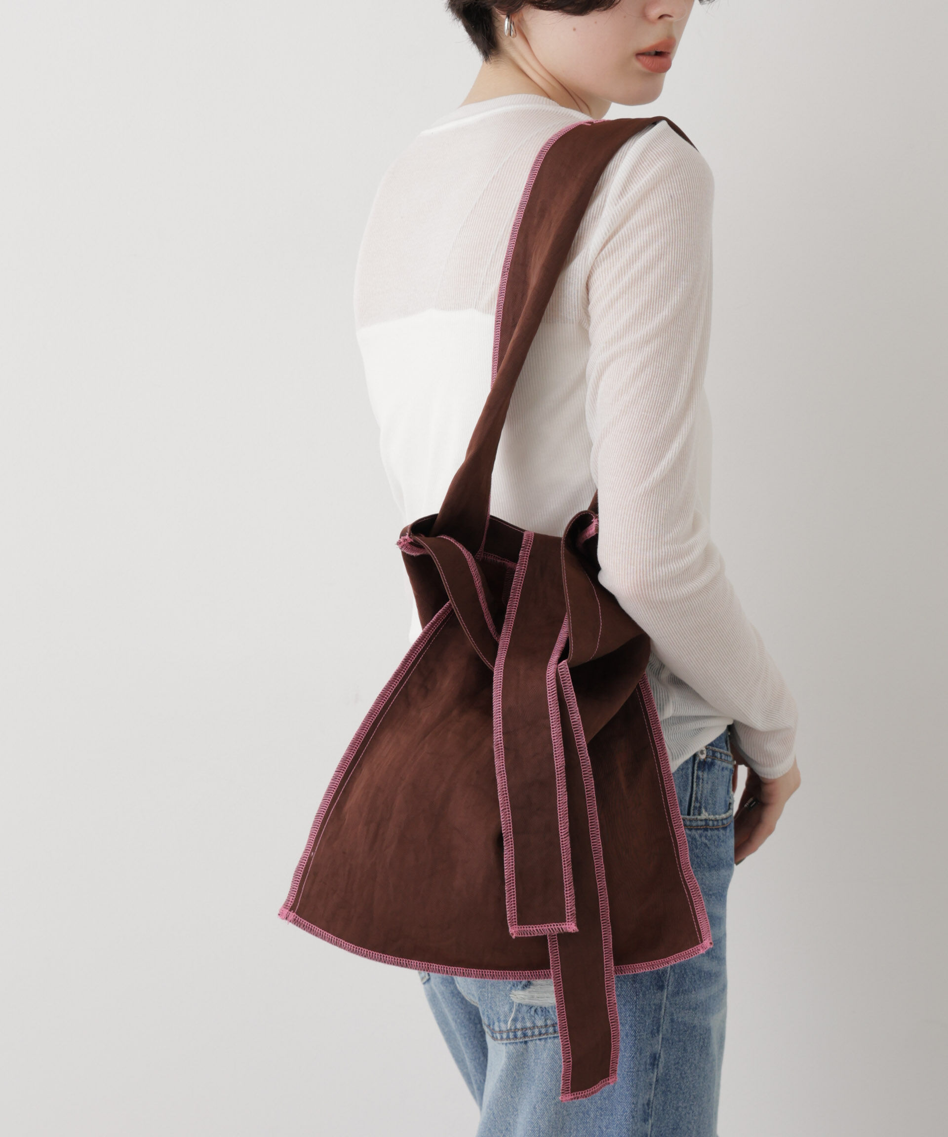NANO universe「ITTI/別注MARY INSIDE OUT TOTE - M」|ショルダー・メッセンジャー|