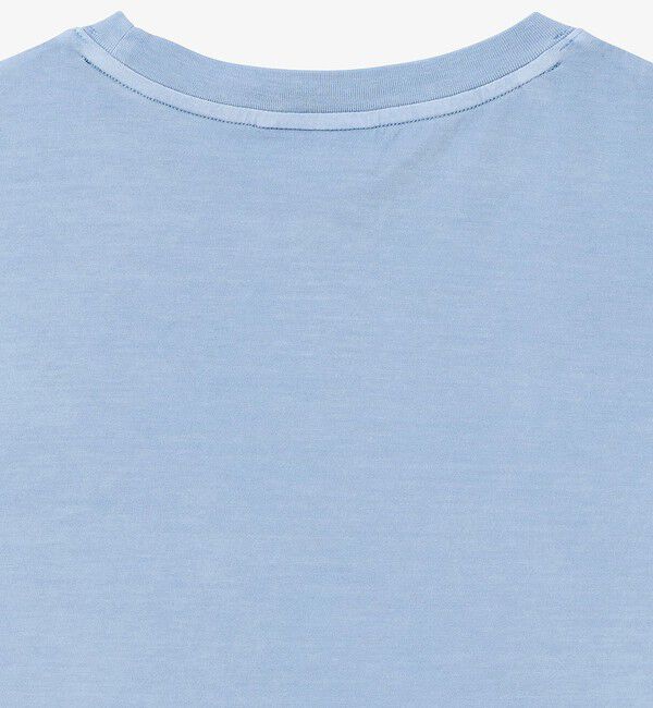 LACOSTE「クロップド丈 ピグメントダイTシャツ」|Tシャツ・カットソー|