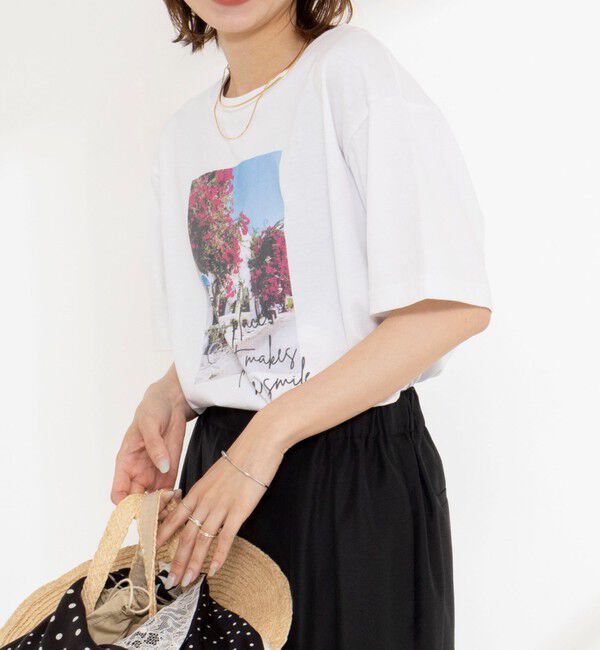 NOLLEY'S「ウォッシャブルフォトT」|Tシャツ・カットソー|