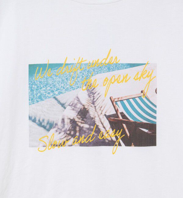 NOLLEY'S「ウォッシャブルフォトT」|Tシャツ・カットソー|