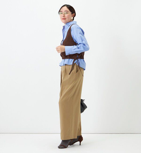 NOLLEY'S「【一部WEB限定サイズ】ウォッシャブルロビンソンツイルデザインパンツ」|その他|