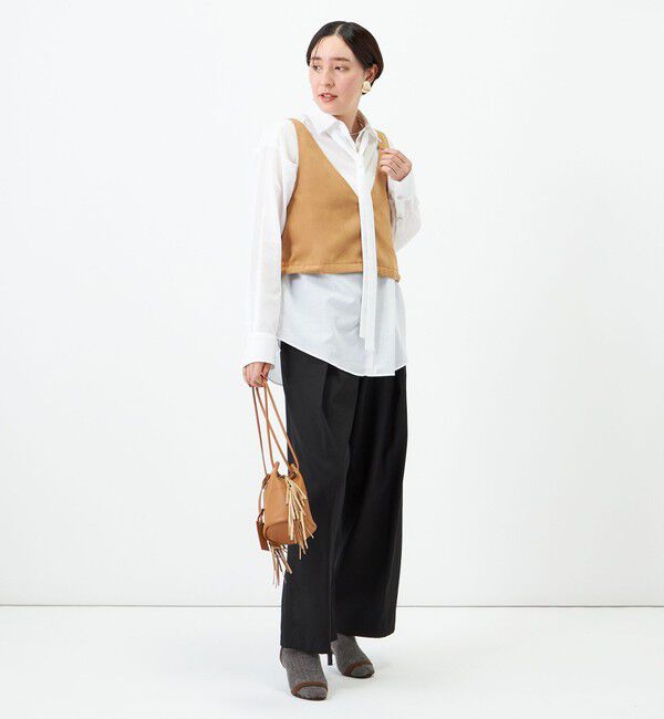 NOLLEY'S「【一部WEB限定サイズ】ウォッシャブルロビンソンツイルデザインパンツ」|その他|