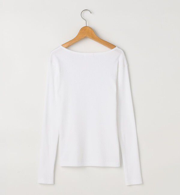 NOLLEY'S「ウォッシャブルヴィンテージリブアシンメトリープルオーバー」|Tシャツ・カットソー|