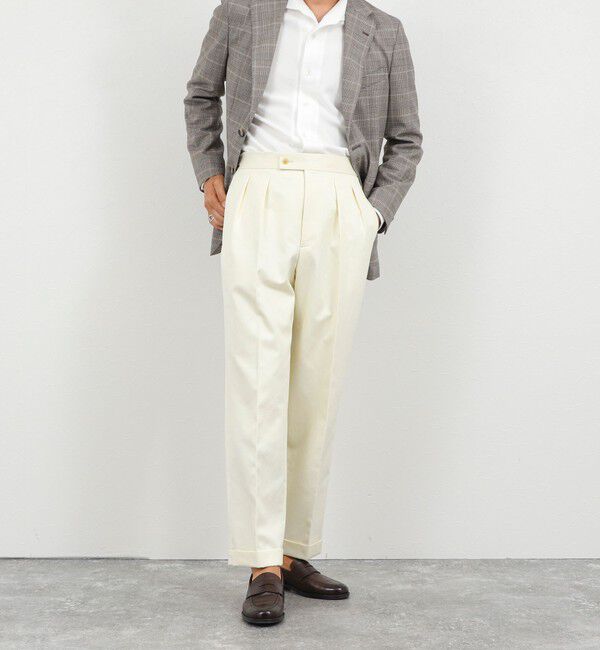 NOLLEY'S goodman「2タックスラックス サイドアジャスター 26AW」|スラックス|