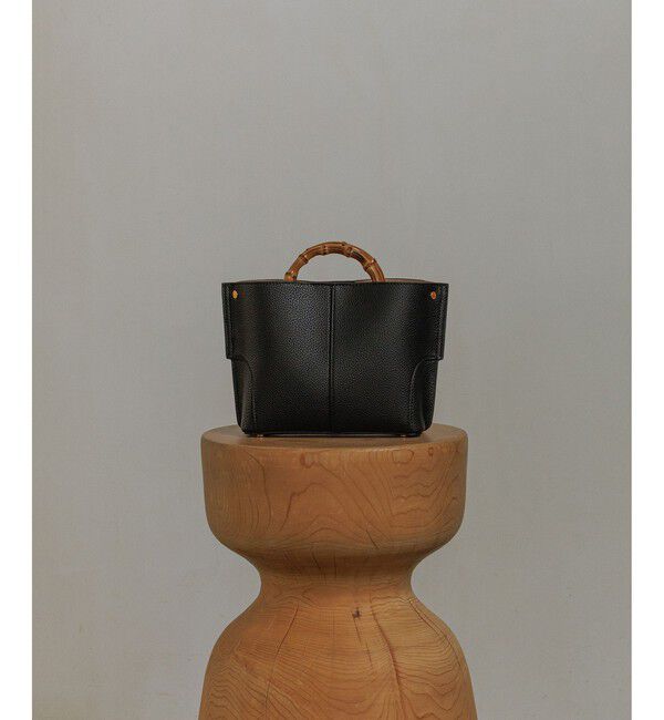 ROPE「【E'POR】BAMBOO BAG Mini 【超軽量】」|ハンドバッグ|ブラック系(02)