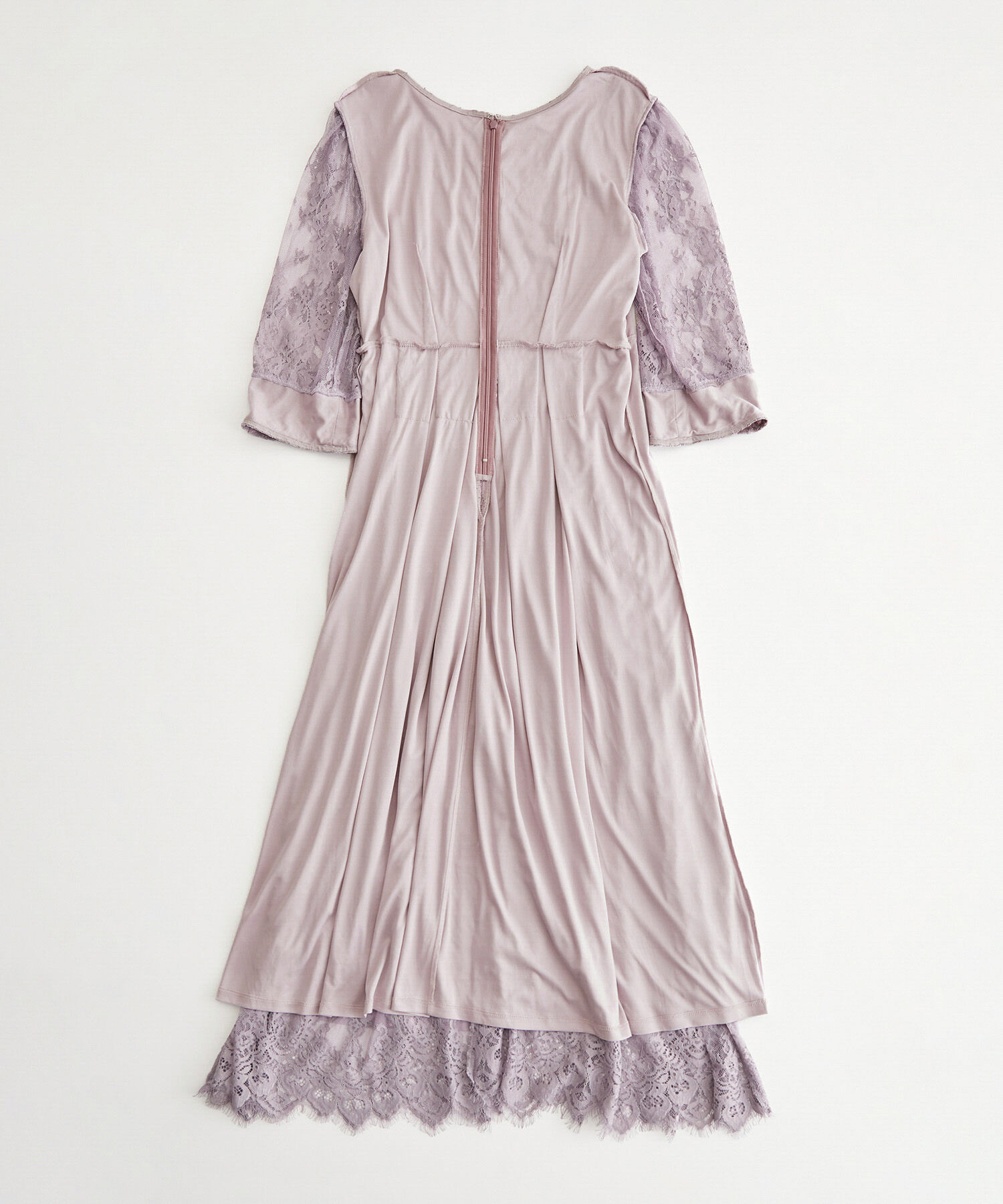 Rope&rsquo;Picnic「【Mon E&rsquo;toile/モンエトワール】結婚式にも/レースタックDRESS」|ドレス|