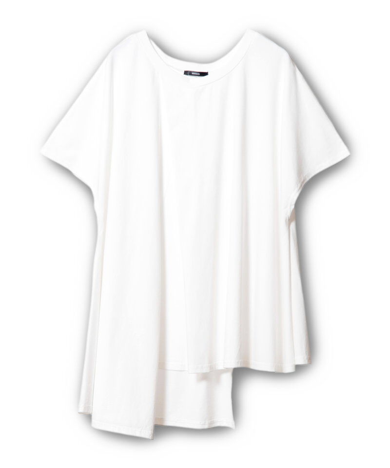  「アシンメトリーフレアープルオーバー」|Tシャツ・カットソー|
