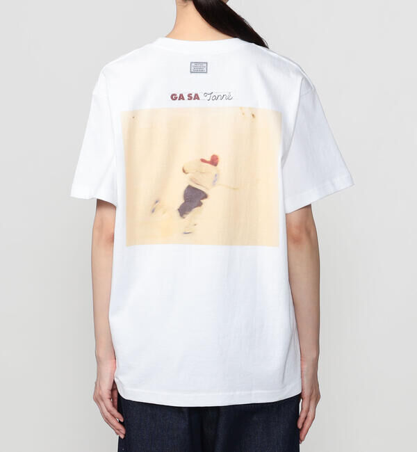  「TANGTANG | 半袖Tシャツ GASATANG ICYWHITE/GLIDEMOMENTUM WOMEN」|Tシャツ・カットソー|