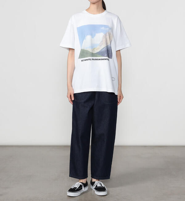  「TANGTANG | 半袖Tシャツ GASATANG ICYWHITE/GLIDEMOMENTUM WOMEN」|Tシャツ・カットソー|