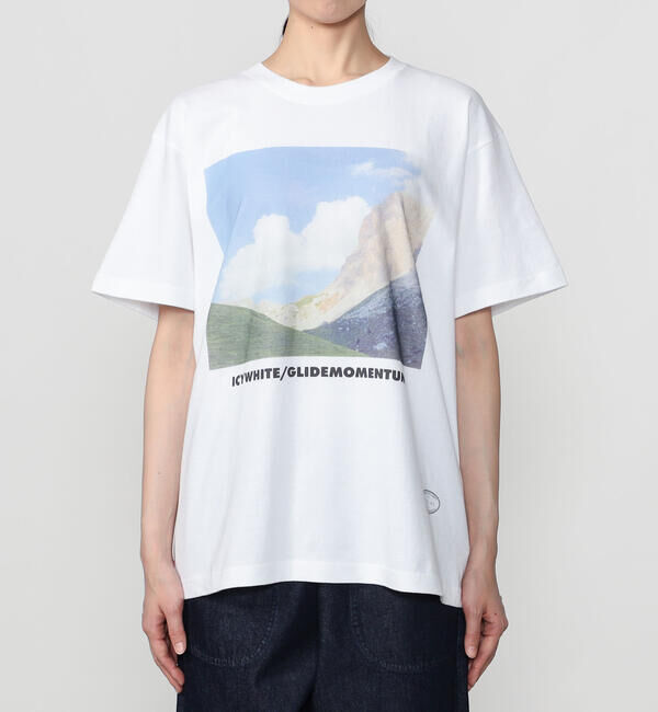  「TANGTANG | 半袖Tシャツ GASATANG ICYWHITE/GLIDEMOMENTUM WOMEN」|Tシャツ・カットソー|