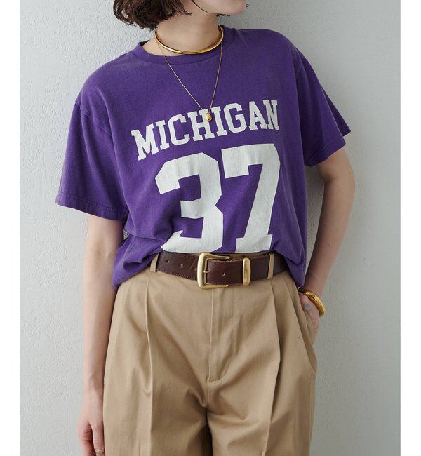  「フロントナンバーTシャツ」|Tシャツ・カットソー|